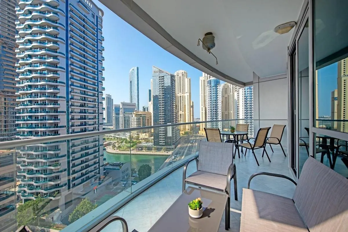 Minimalist Airy 3-Bedroom With Cityscape View In Dubai Marina location